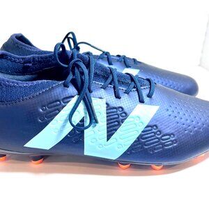 New Balance Unisex Tekela Magique FG V4+ Soccer Shoe, Nb Navy/Team Sky Blue/Hot